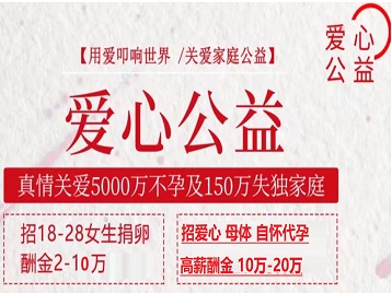 台湾捐卵助孕生子 爱心志愿者招募